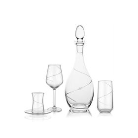 Paşabahçe Elegance Taşsız 12 Kişilik 49 Parça Cam Bardak Takımı
