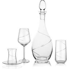 Paşabahçe Elegance Taşsız 12 Kişilik 49 Parça Cam Bardak Takımı