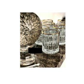 Paşabahçe Elysia Golden Touch Meşrubat 280 CC 210 CC 12 Parça Su Bardağı
