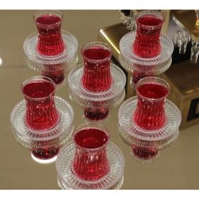 Paşabahçe Elysia Şeffaf 12 Parça Çay Bardak Seti