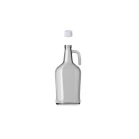 Paşabahçe FMA04357 3 lt Kulplu Galon Cam Şişe Yağlık Plastik Kapaklı Şeffaf Yağdanlık