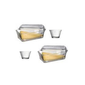 Paşabahçe Frigo Kahvaltılık-Tereyağlık Peynirlik 4 Parça Kase Seti