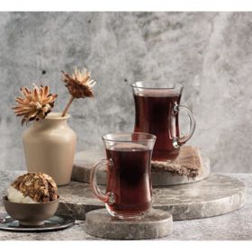 Paşabahçe G4 12'li Kulplu Çay Bardağı