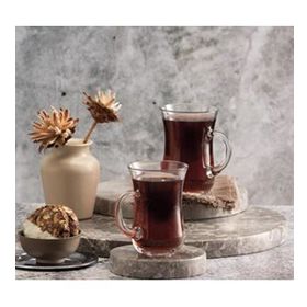 Paşabahçe G4 6'lı Kulplu Çay Bardağı
