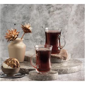 Paşabahçe G4 6'lı Kulplu Çay Bardağı