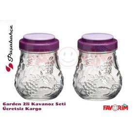 Paşabahçe Garden 2'li 1000 cc Kavanoz