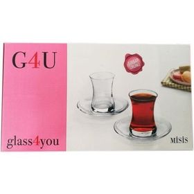 Paşabahçe Glass You Misis 12 Parça Çay Seti
