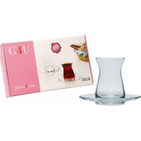 Paşabahçe GLASS4YOU İrem Çay Seti
