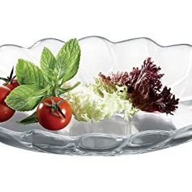 Paşabahçe Hasır Tekli Oval Servis Tabağı