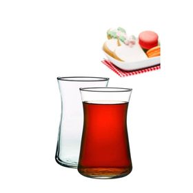 Paşabahçe Heybeli 6 Adet Çay Bardak