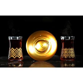 Paşabahçe Heybeli Midas 12 Parça Çay Seti