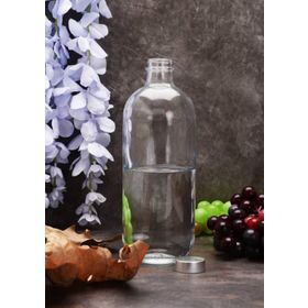 Paşabahçe Iconic Cam Su Şişesi Yağ Limon Saklama Kabı