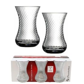 Paşabahçe İnce Belli 12'li Çay Bardağı