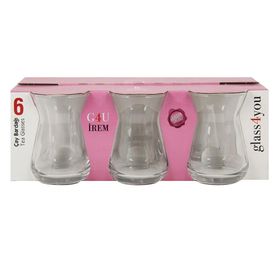 Paşabahçe İrem 6'lı Çay Bardağı Set