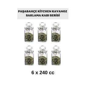 Paşabahçe Kitchen Cam Kavanoz Erzak Saklama Kabı