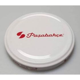 Paşabahçe Konserve 100 Adet Metal Beyaz Silikonlu Kavanoz Kapağı