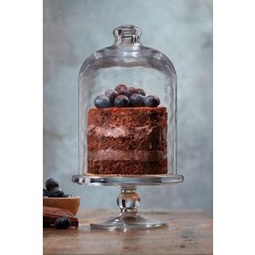 Paşabahçe Midi Patisserie Ayaklı Kapaklı Servis Tabağı
