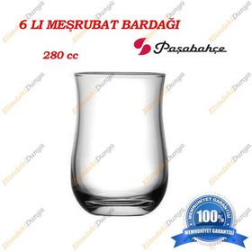 Paşabahçe Naturel 6'lı Meşrubat Bardaği