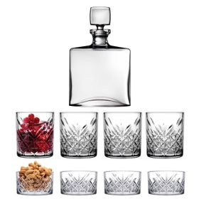 Paşabahçe Nude Square Timeless Viski Karaf Bardak Takımı