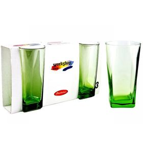 Paşabahçe P41300 6'Lı Carre Meşrubat Bardağı