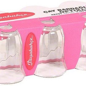 Paşabahçe P42191O 6'Lı Optikli Çay Bardağı