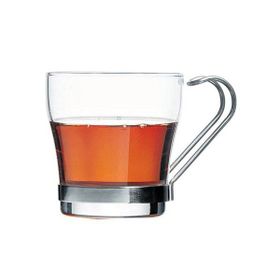 Paşabahçe P42665 Metal Kulplu 2'li Bardak