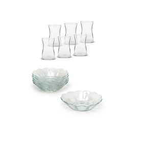 Paşabahçe P54361+P42361 Keyifli Heybeli 12 Parça Çay Seti
