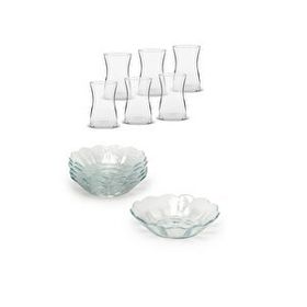 Paşabahçe P54361+P42361 Keyifli Heybeli 12 Parça Çay Seti
