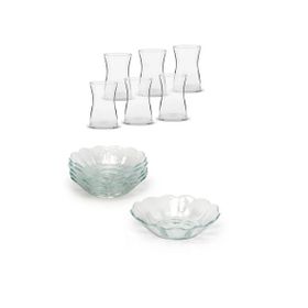 Paşabahçe P54361+P42361 Keyifli Heybeli 12 Parça Çay Seti