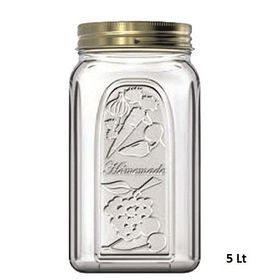 Paşabahçe P80385 Metal Kapaklı Kavanoz