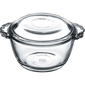 Paşabahçe P97343 Cam Kapaklı 2'li Mini Tencere