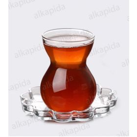 Paşabahçe Papatya İnce Belli 12 Parça Çay Bardağı Takımı
