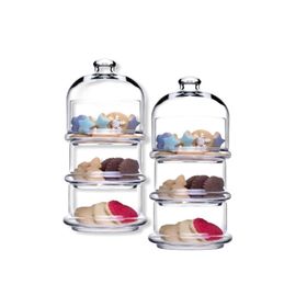 Paşabahçe Patisseria 3 Katlı 2'li Cam Kavanoz