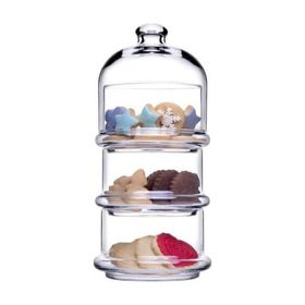 Paşabahçe Patisseria 3 Katlı Cam Kavanoz