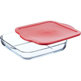 Paşabahçe Plastik Kapaklı Kare Borcam