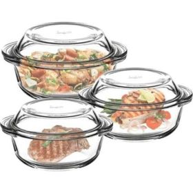 Paşabahçe Rotaflex Kapaklı Borcam Set