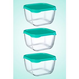 Paşabahçe Snow Box 3'lü Saklama Kabı Seti