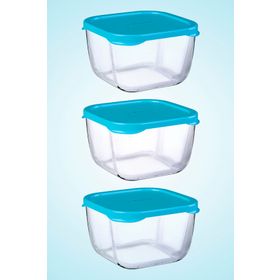 Paşabahçe Snow Box 3'lü Saklama Kabı Seti