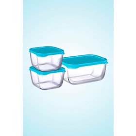 Paşabahçe Snow Box 3'lü Saklama Kabı Seti