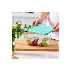 Paşabahçe Snow Box 790 ml Şeffaf Yeşil Saklama Kabı
