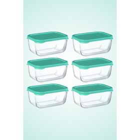 Paşabahçe Snowbox 6 Parça Cam Saklama Kabı Seti