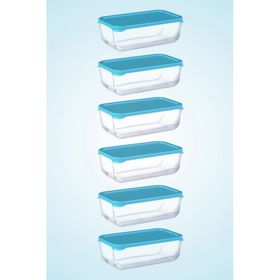 Paşabahçe Snowbox 6'lı Saklama Kabı Takımı