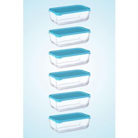 Paşabahçe Snowbox 6'lı Saklama Kabı Takımı