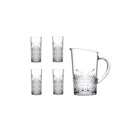 Paşabahçe Timeless 5'li Özel Seri Sürahili Rakı Bardağı