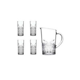 Paşabahçe Timeless 5'li Özel Seri Sürahili Rakı Bardağı