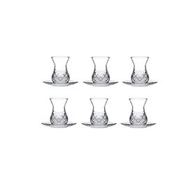 Paşabahçe Timeless Kesme Kristal 12 Parça Çay Bardağı Takımı