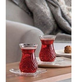 Paşabahçe Timeless Kesme Kristal 12'li Çay Bardak