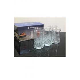 Paşabahçe Timeless Kesme Kristal 6'lı Çay Bardağı Seti