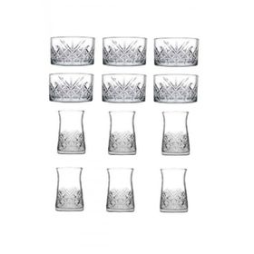 Paşabahçe Timeless Kristal 24 Parça Çay Bardağı Seti