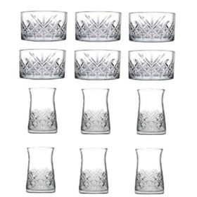 Paşabahçe Timeless Kristal 24 Parça Çay Bardağı Seti